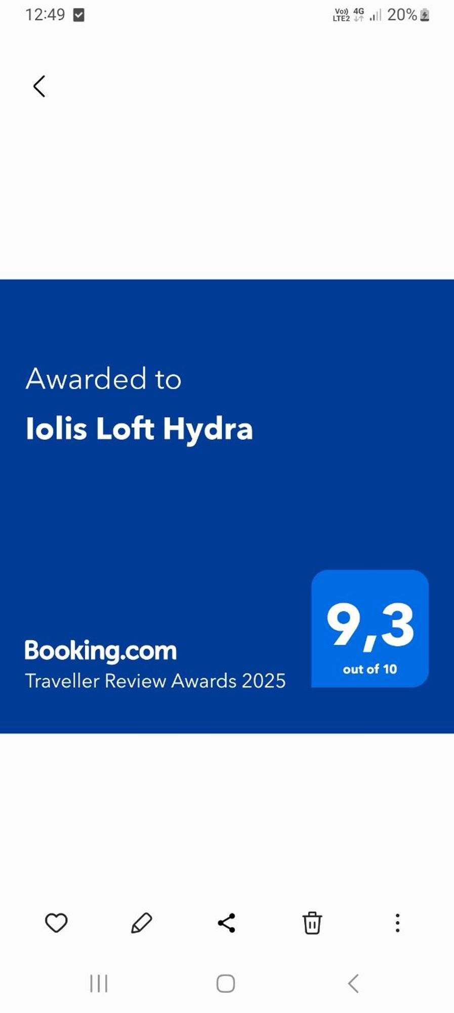 شقة Iolis Loft Hydra المظهر الخارجي الصورة